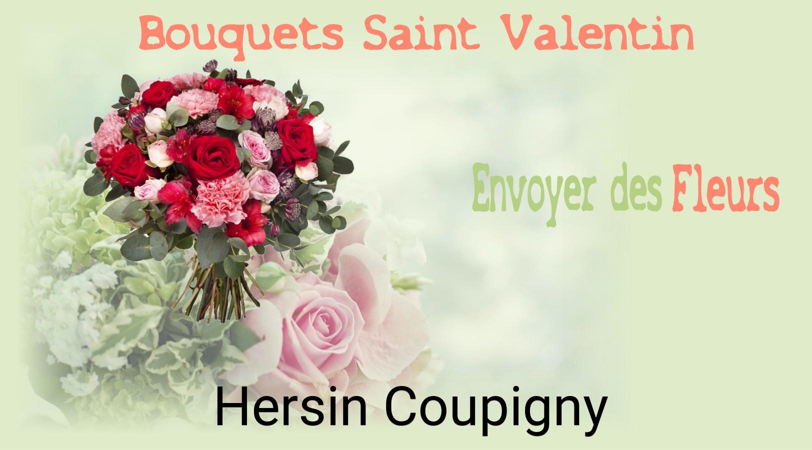 Roses de Saint-Valentin livrées à Hersin-Coupigny